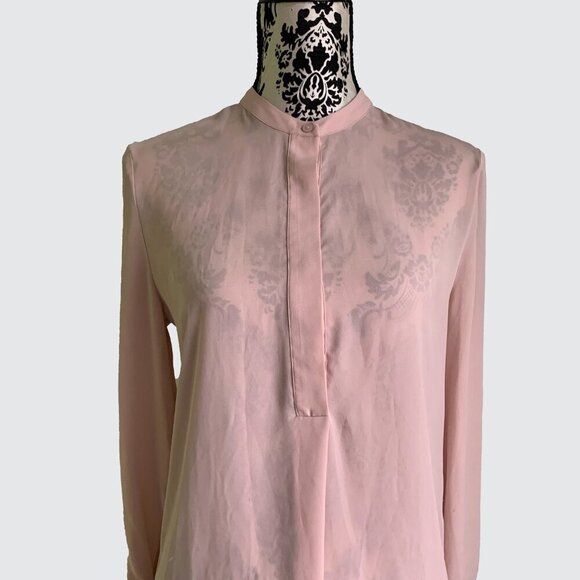 Joe Fresh Blush Pink Tunic Blouse - Picture 3 of 7